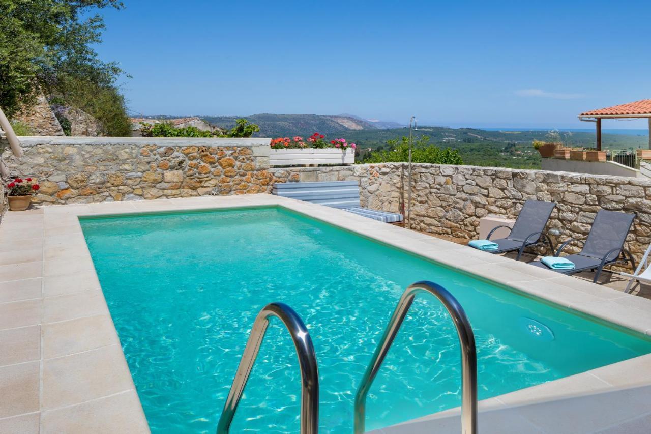 Olga'S Filoxenia - Villa Aladanos-Private Pool And Heated Jacuzzi Makhairoi Экстерьер фото