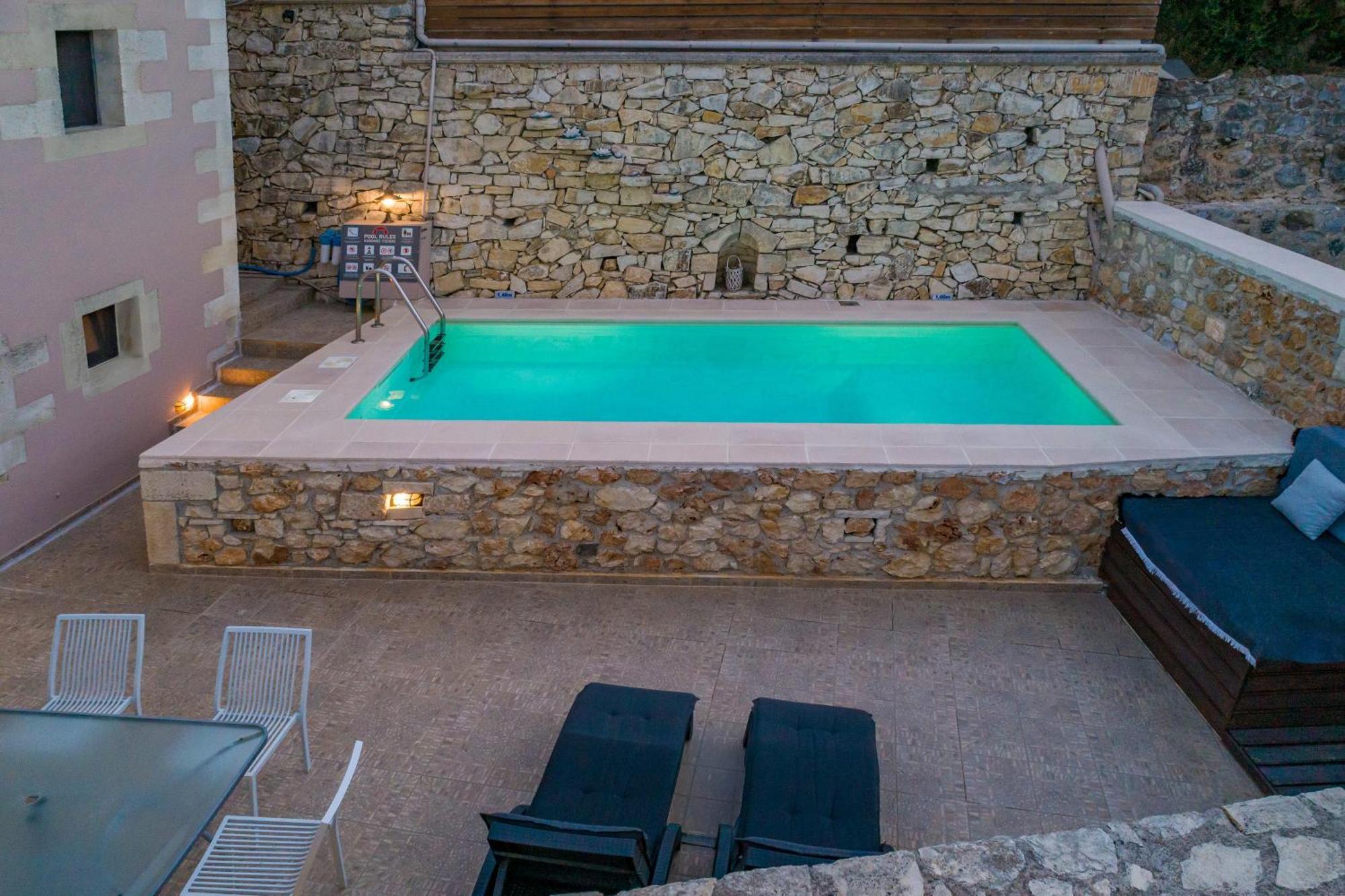 Olga'S Filoxenia - Villa Aladanos-Private Pool And Heated Jacuzzi Makhairoi Экстерьер фото
