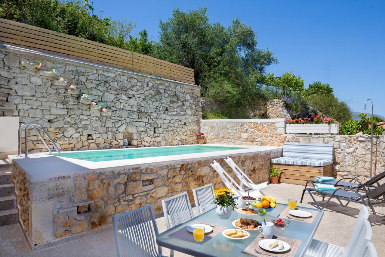 Olga'S Filoxenia - Villa Aladanos-Private Pool And Heated Jacuzzi Makhairoi Экстерьер фото