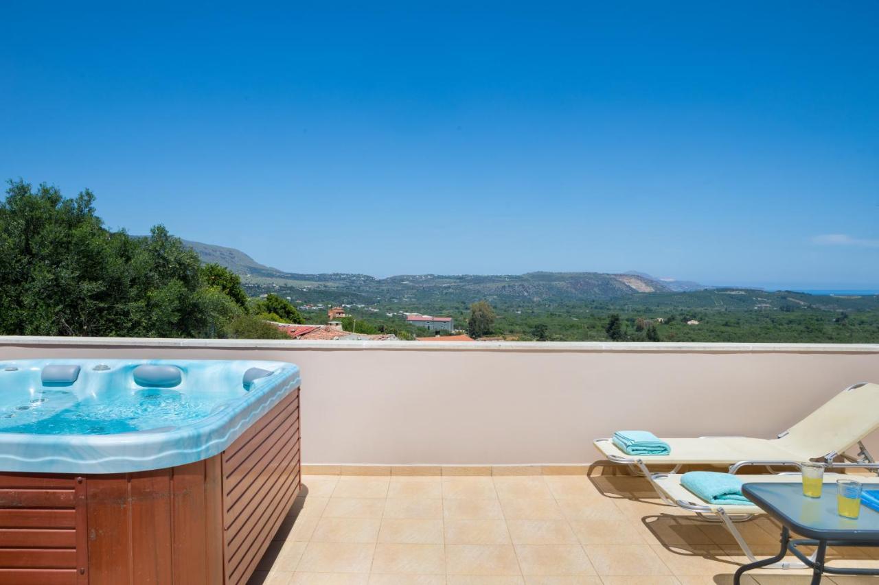 Olga'S Filoxenia - Villa Aladanos-Private Pool And Heated Jacuzzi Makhairoi Экстерьер фото